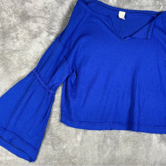 Free People Thermal Womens XS The Romy Swit We The Free BellSleeve Witch Sweater - Picture 5 of 10